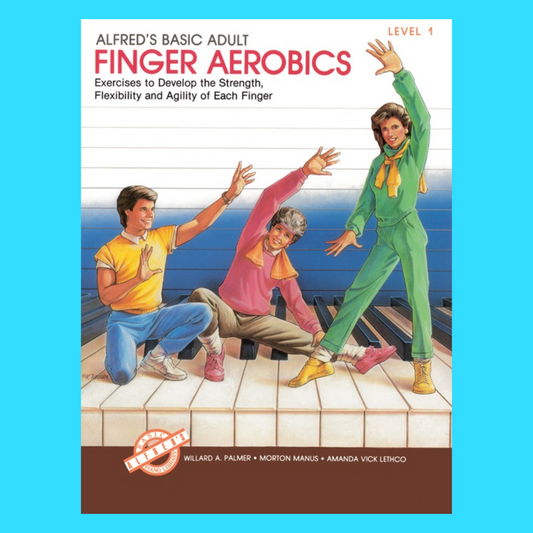 Alfred's Basic Adult Piano Course - Finger Aerobics Book 1