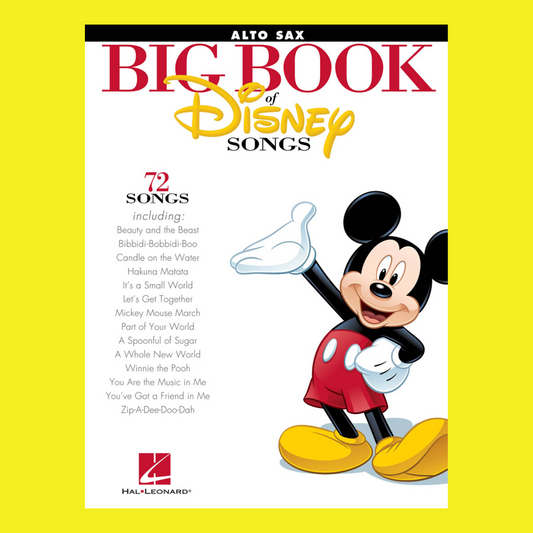Big Book Of Disney Songs Alto Saxophone