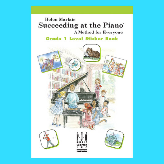 Succeeding At The Piano - Grade 1 Sticker Book