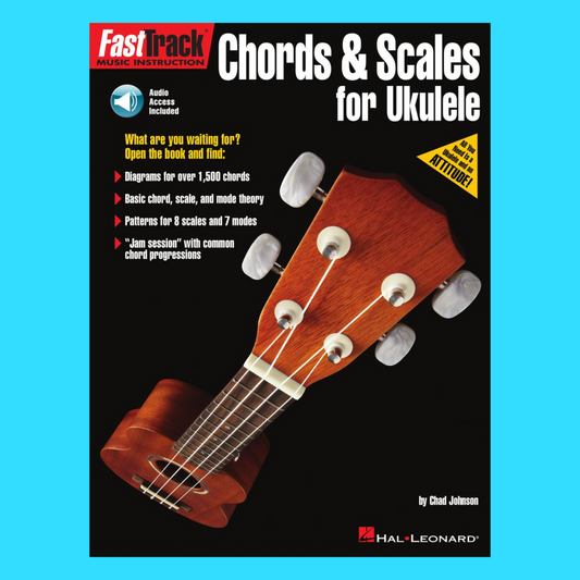 FastTrack - Chords & Scales For Ukulele Book (Book/Ola)