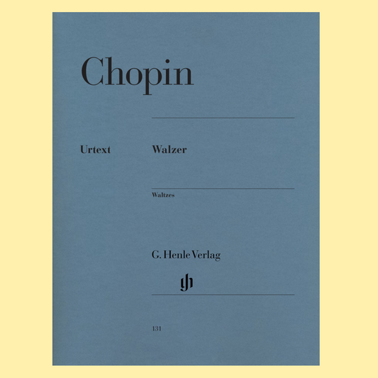 Frederic Chopin - Waltzes Urtext Book