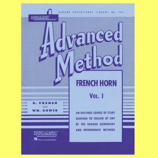 Rubank Advanced Method - French Horn Eb Volume 1 Book