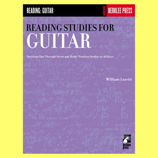 Berklee Press - Reading Studies For Guitar Book
