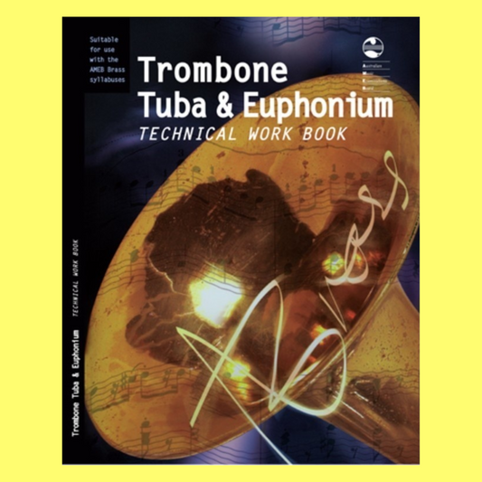 AMEB Brass - Trombone, Tuba And Euphonium Technical Work Book (2004)