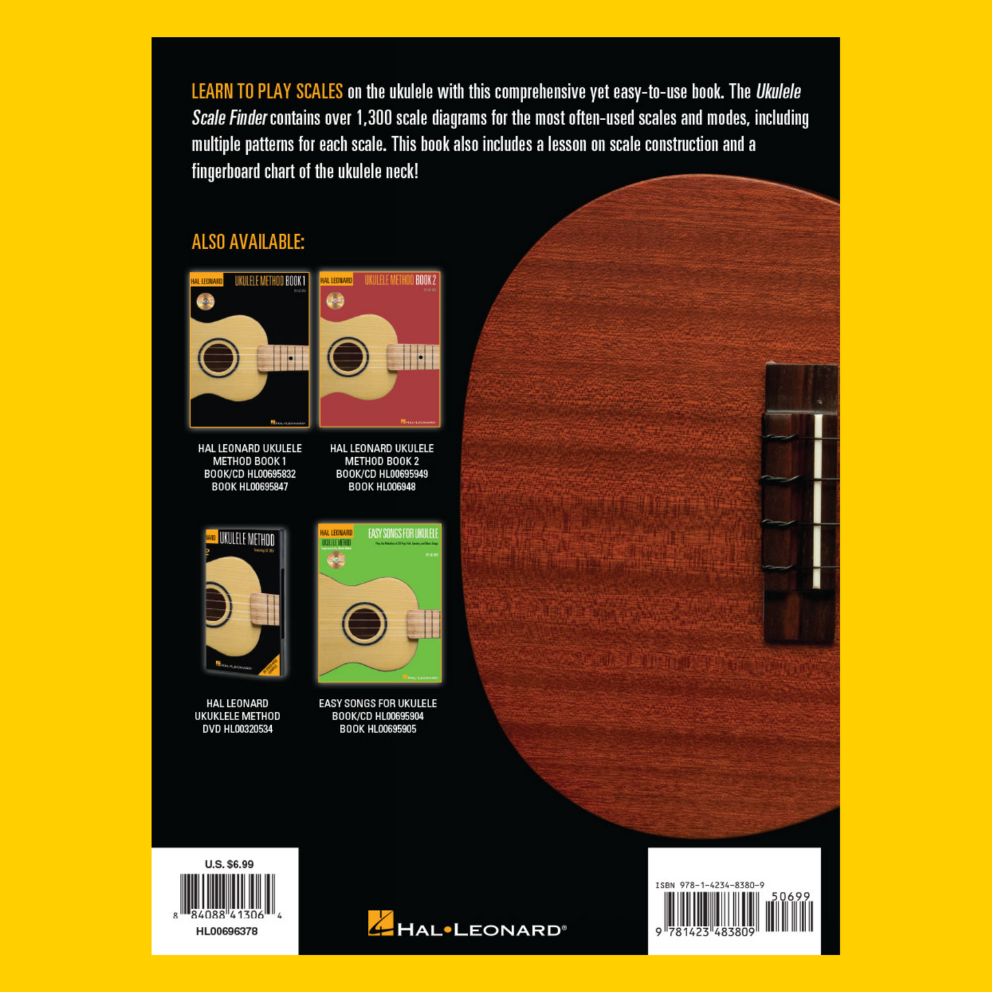 Hal Leonard - Ukulele Scale Finder Book