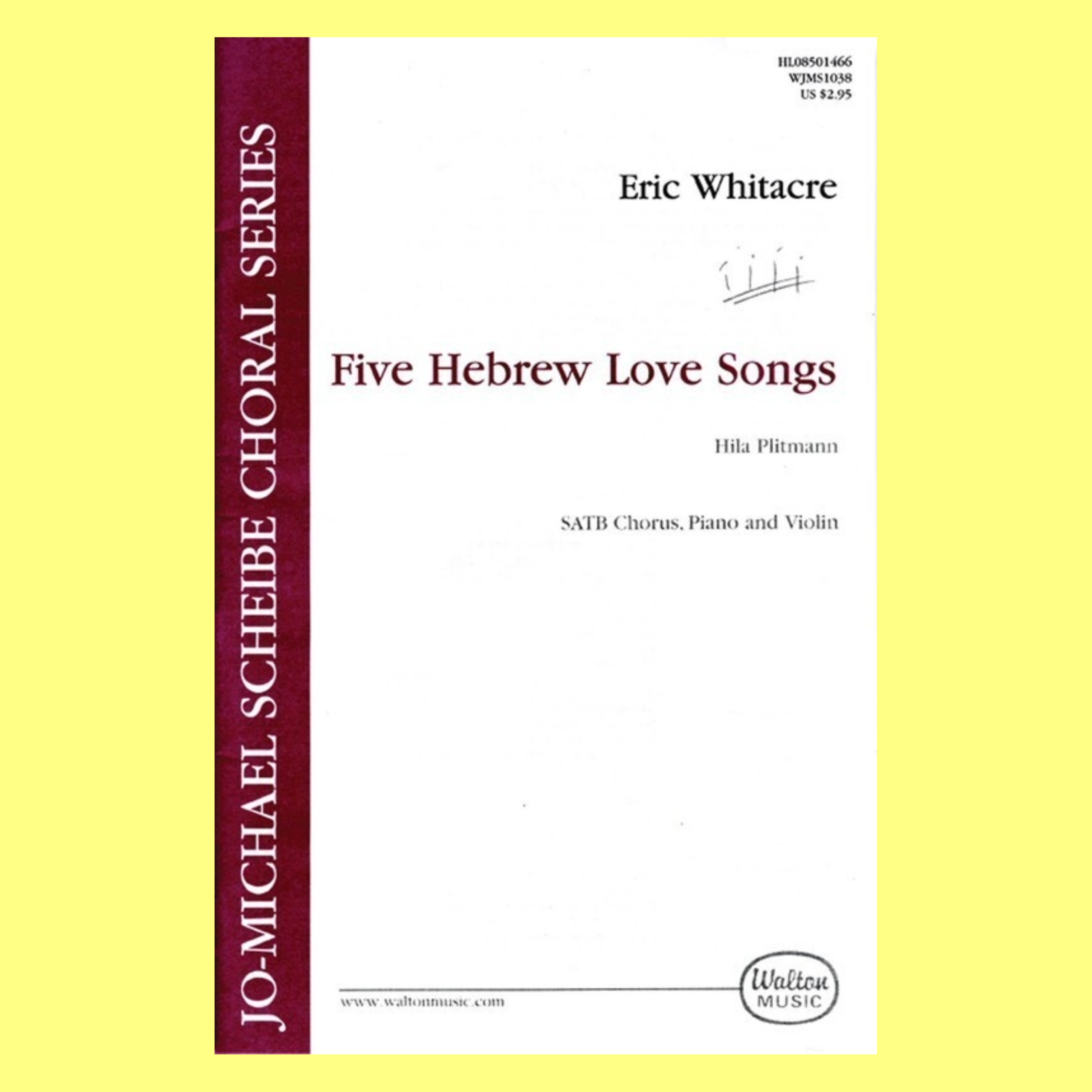 Five Hebrew Love Songs Soprano Alto Tenor And Bass Sheet Music five-hebrew-love-songs-soprano-alto-tenor-and-bass-sheet-music