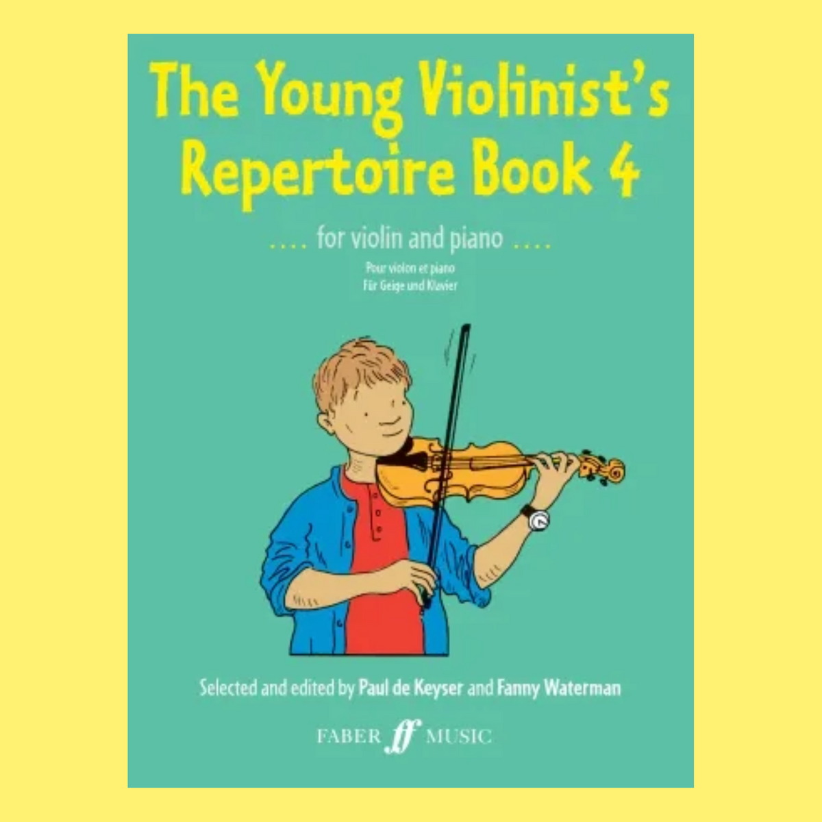 Young Violinists Repertoire - Book 4 with Piano Accompaniment