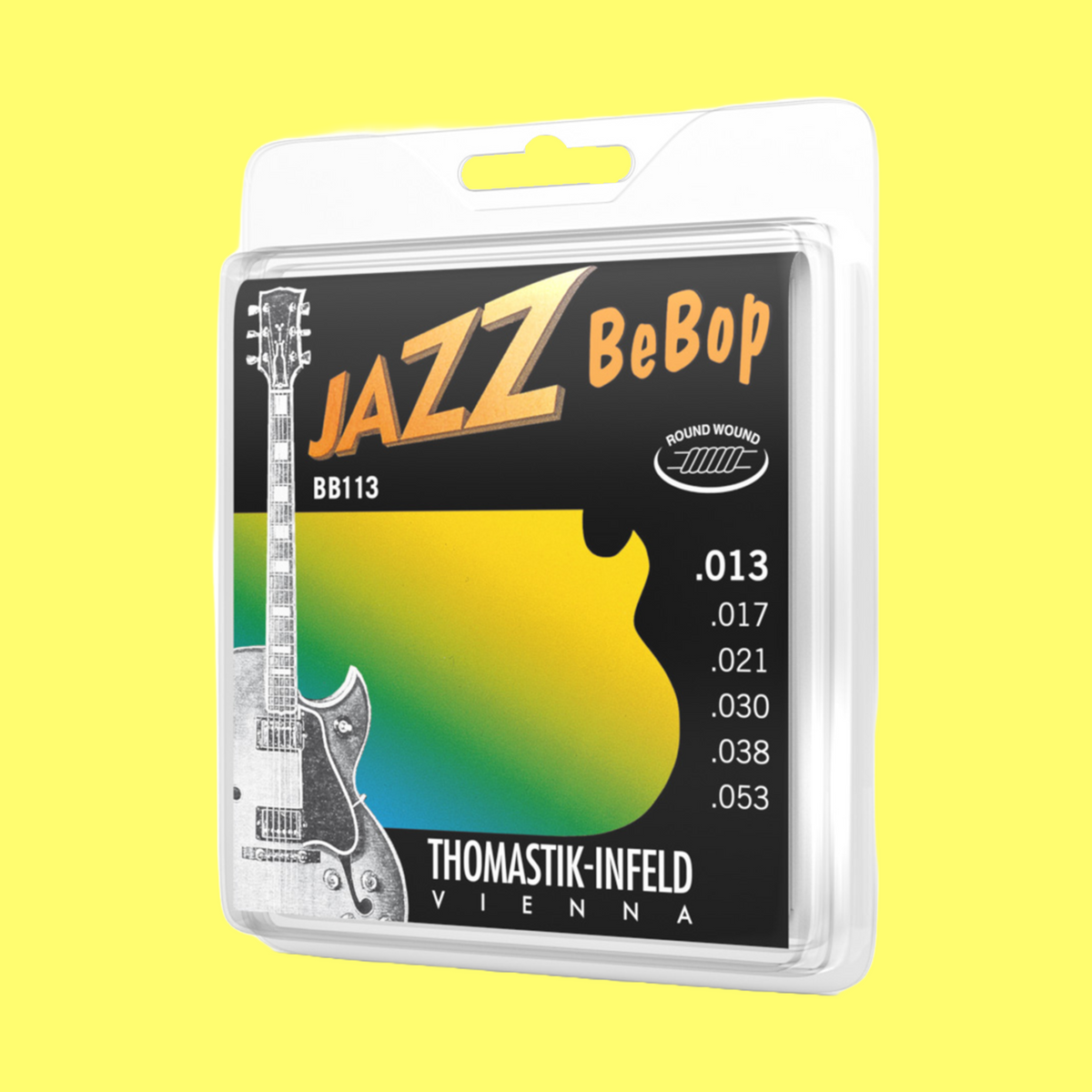Thomastik BB113 Bebop 圆绕弦爵士吉他弦套装 13/53