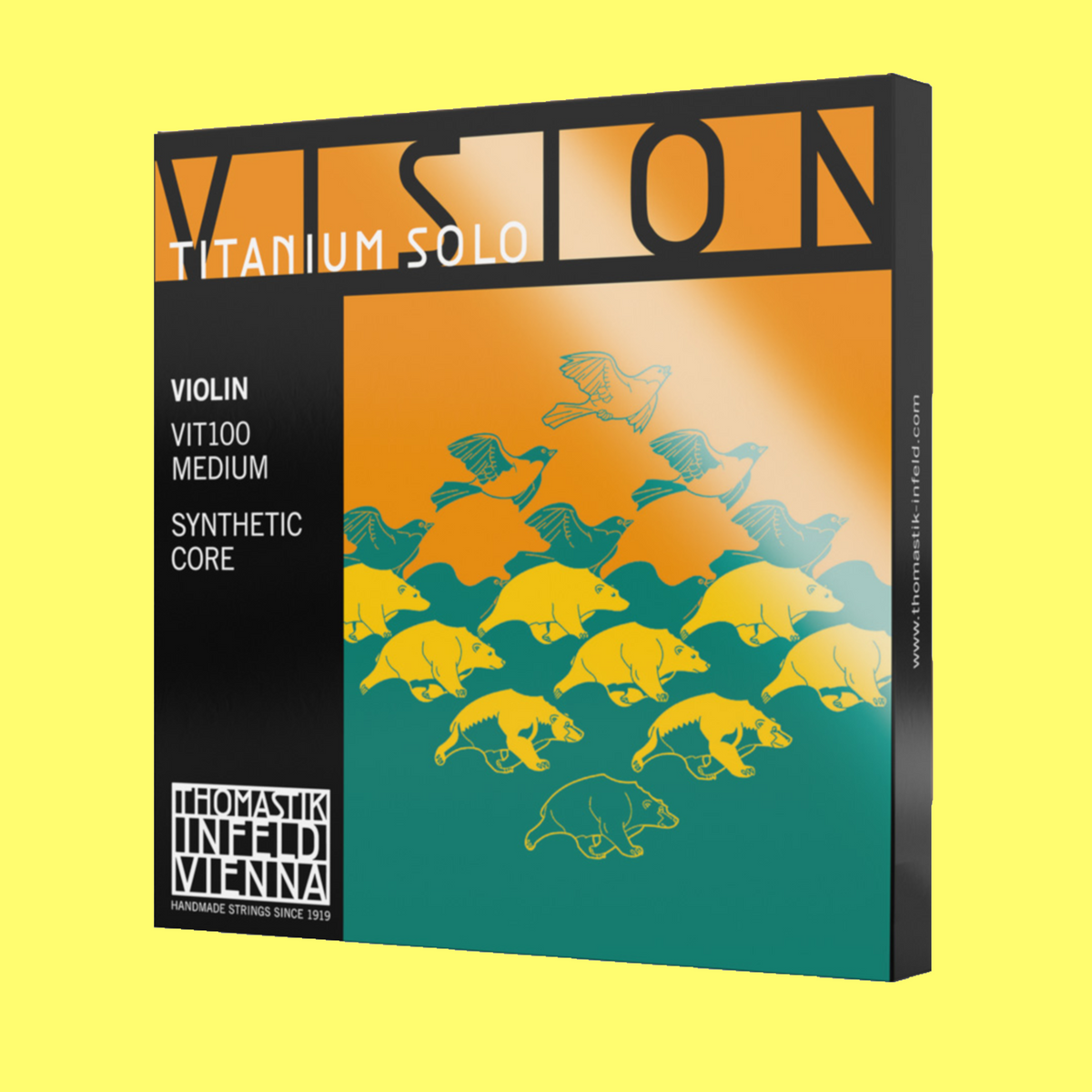 Thomastik VIT100 Vision Titanium Solo 小提琴 4/4 琴弦套装