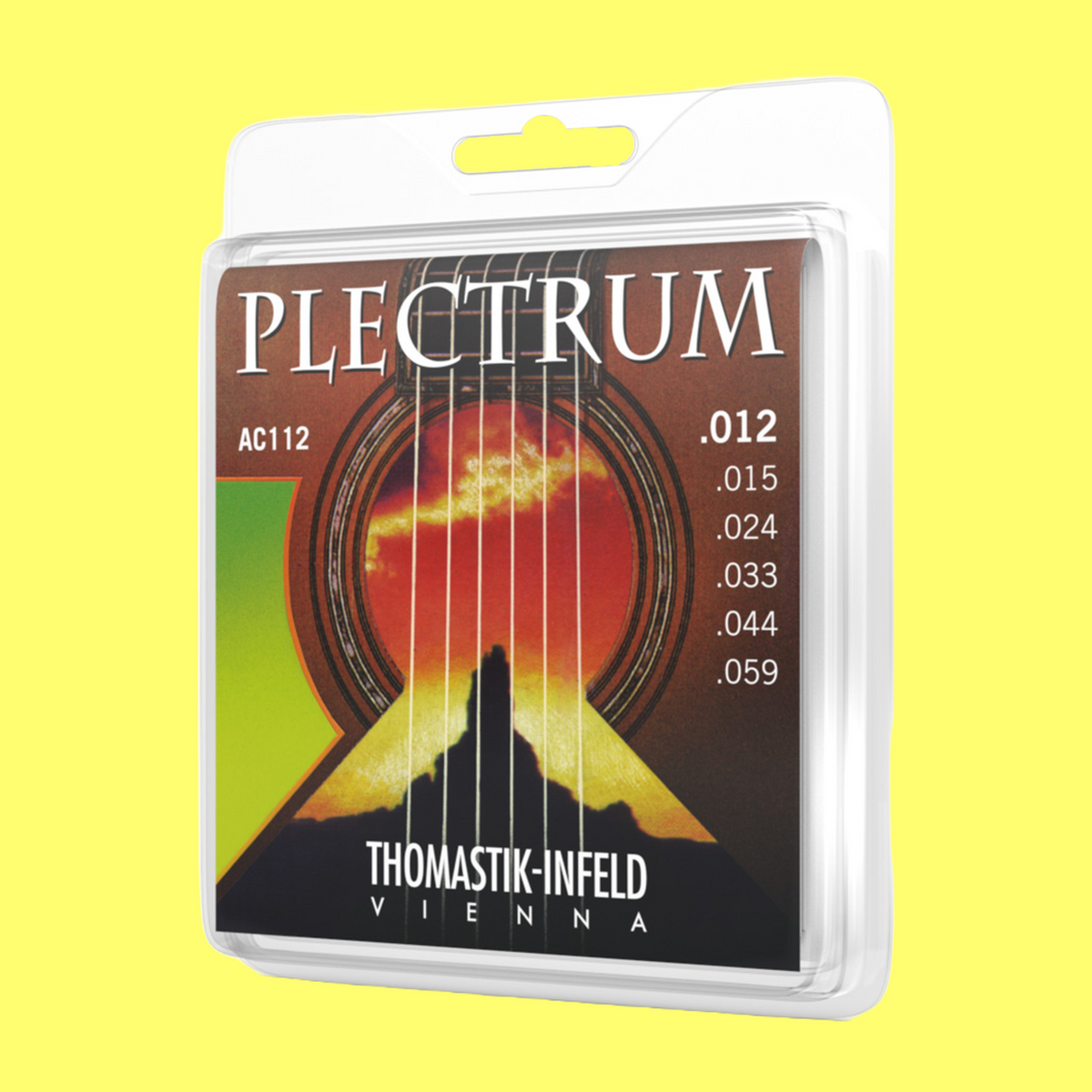 Thomastik AC112T Plectrum Bronze 民谣吉他琴弦套装 12/59