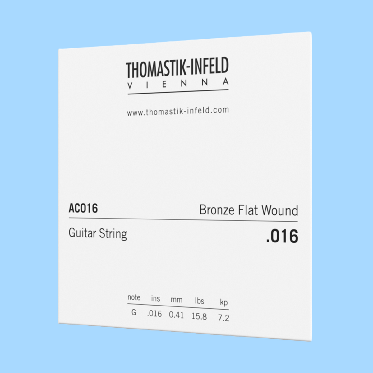 Thomastik Plectrum 民谣吉他单弦 - 规格 0.016