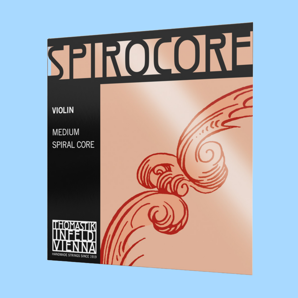 Thomastik S12A Spirocore 小提琴 D 弦(铝缠弦,单根)