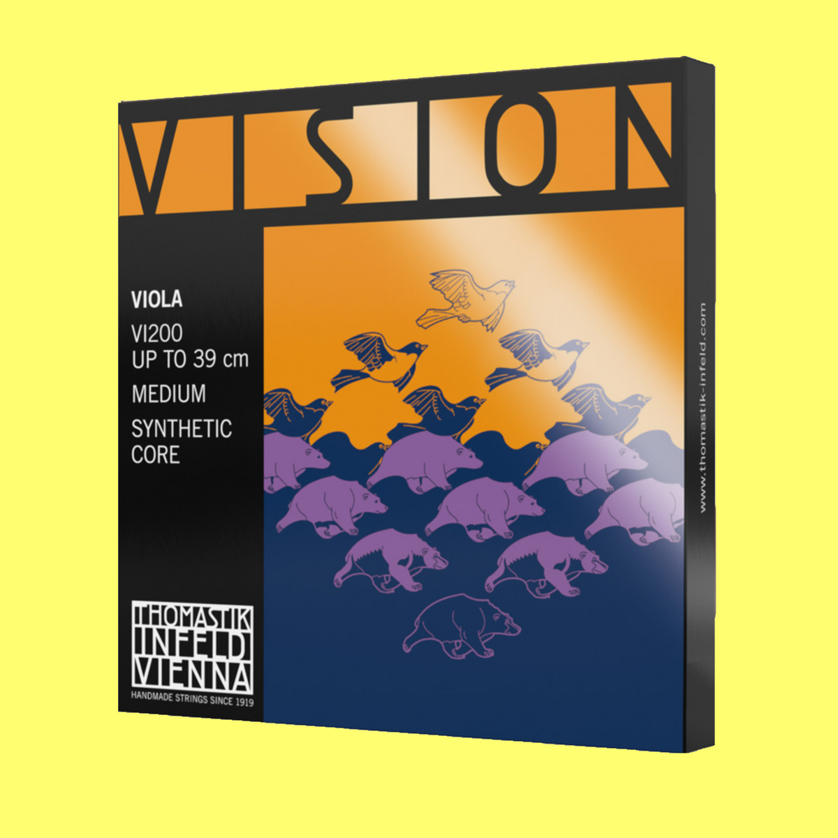 Thomastik VI200 Vision 中提琴琴弦套装 (4/4)