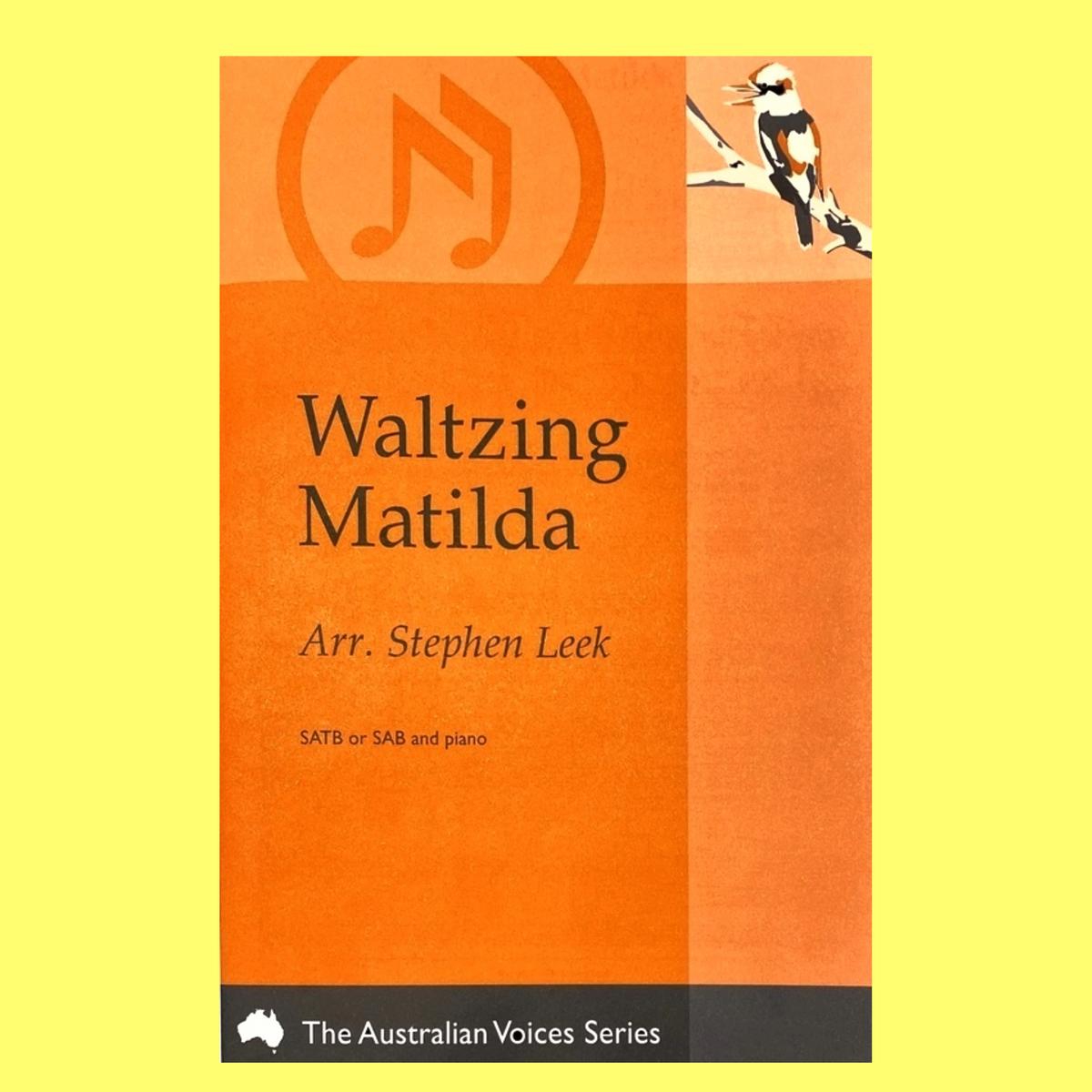 Waltzing Matilda - Soprano, Alto, Tenor, Bass Vocal Sheet Music