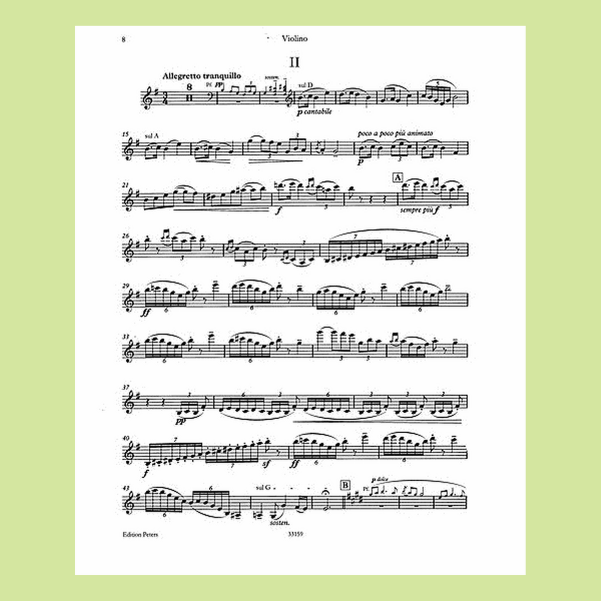 格里格 - G大调第二号小提琴奏鸣曲,作品13
