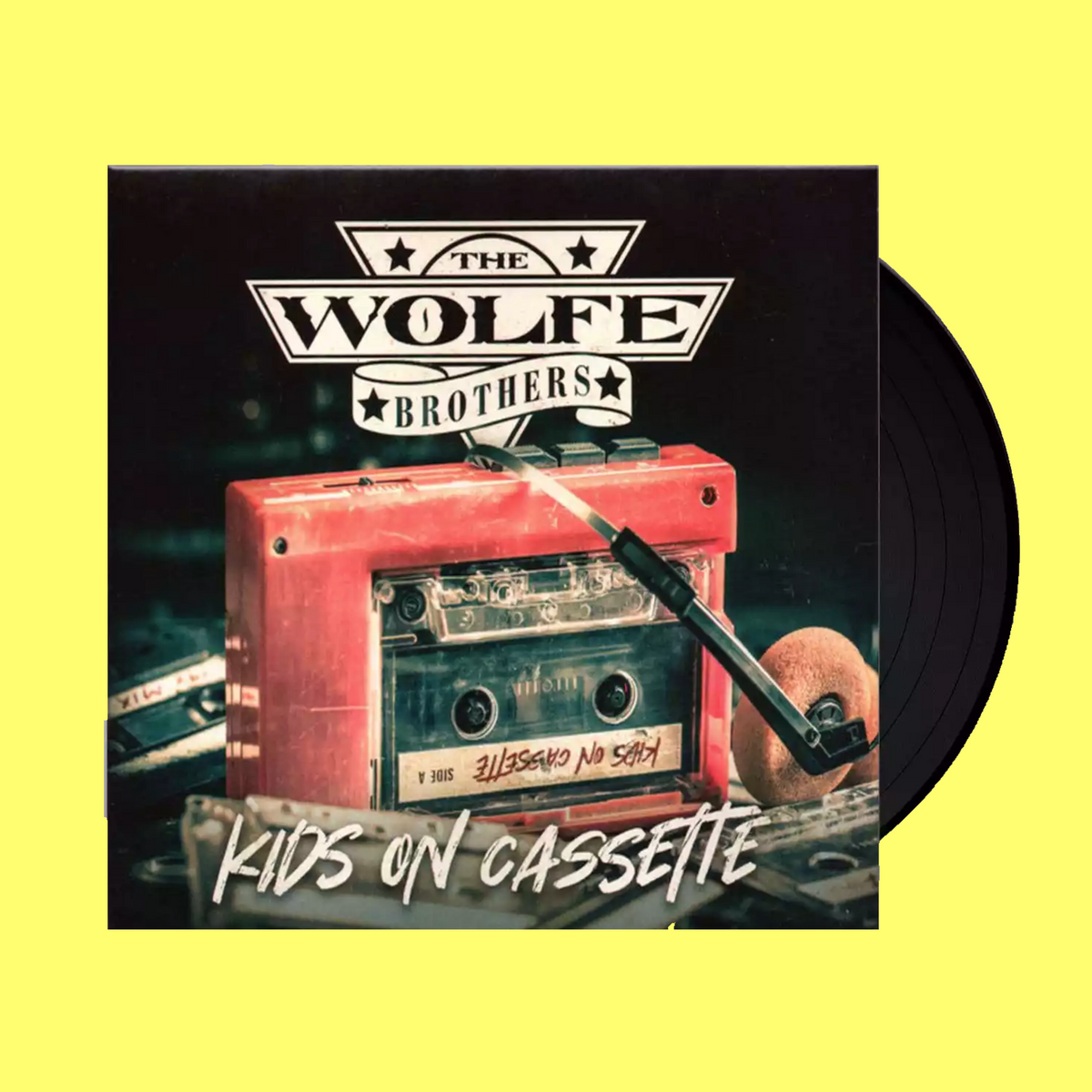 Wolfe Brothers - Kids On Cassette - 紫色大理石纹黑胶唱片