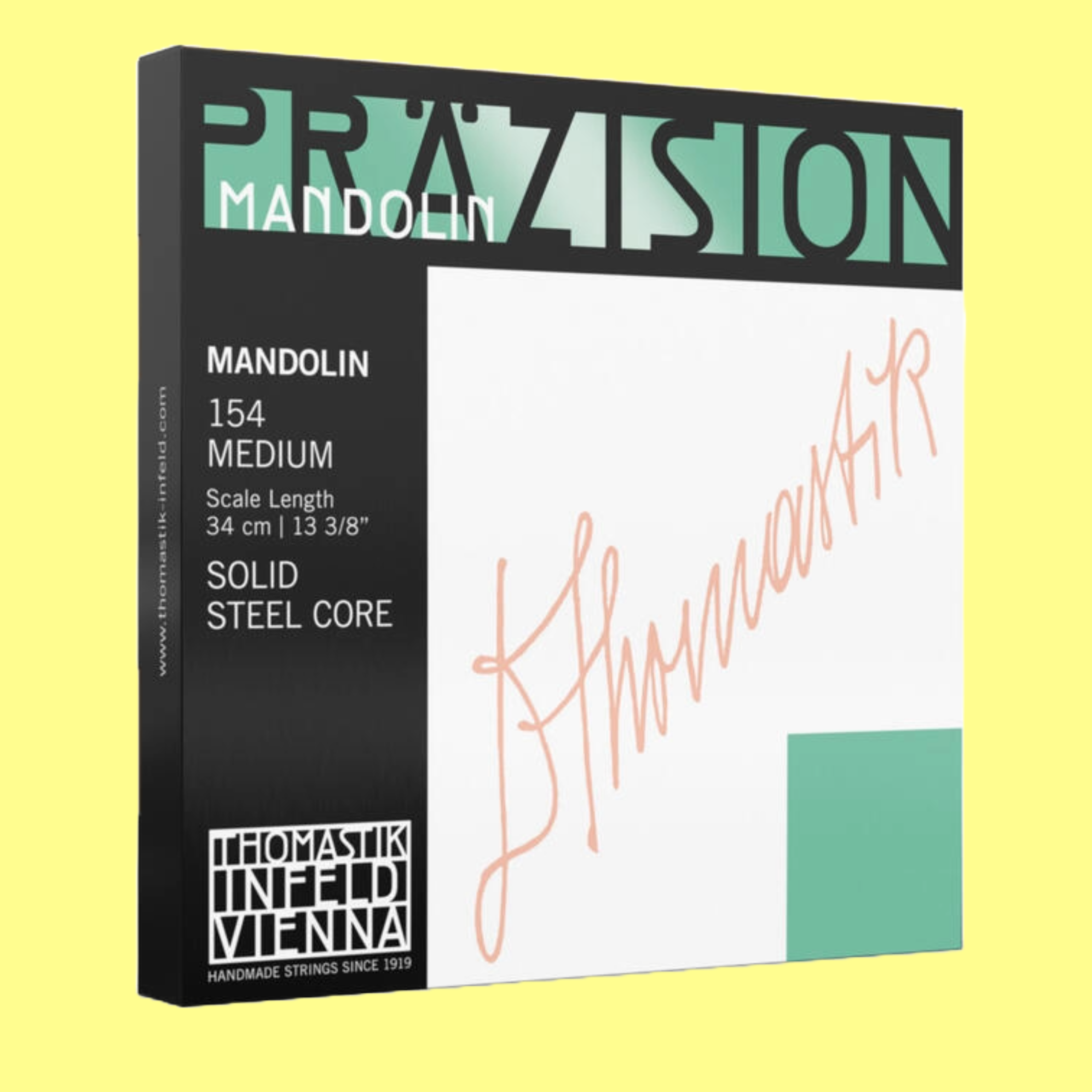 Corde Per Mandolino THOMASTIK Set 154 - Corde In Acciaio Per Mandolino E Mandola | Scala 34cm - Foto 4