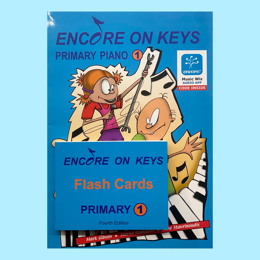 Encore On Keys - Primary Series Level 1 with Book/Ola/Flash Cards