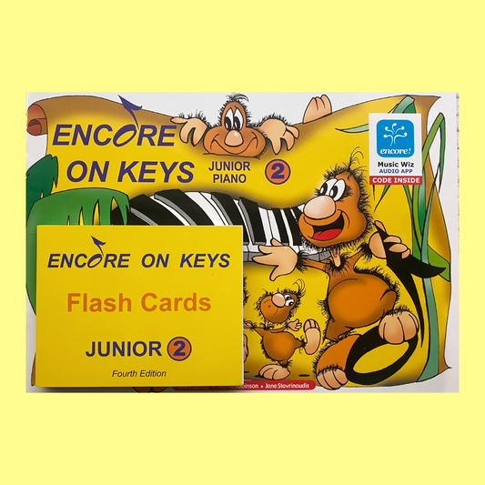 Encore On Keys - Junior Series Level 2 with Book/Audio/Flash Cards