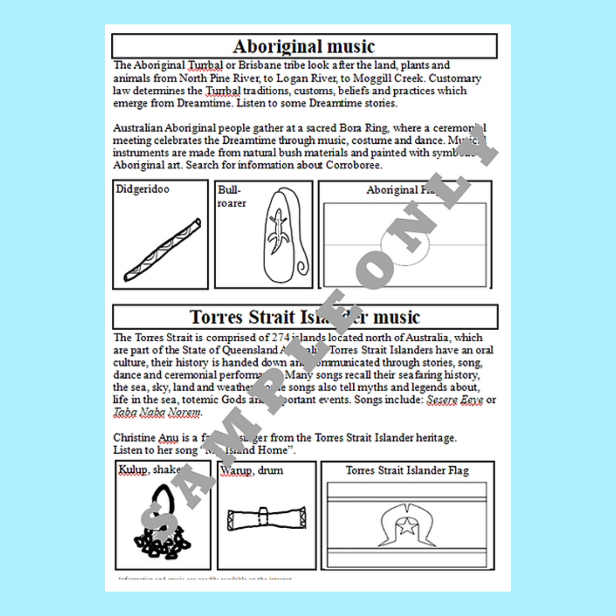 Music Stepz 4 Kidz - Year 1 Student Music Workbook (NEW) 20 Pack Classroom Bundle