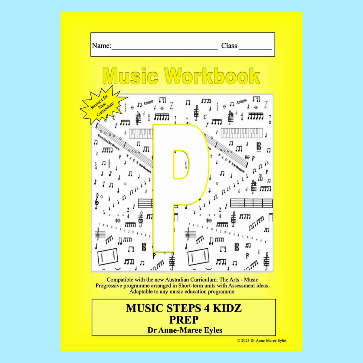 Music Stepz 4 Kidz - Prep Student Music Workbook (NEW) 10 Pack Classroom Bundle