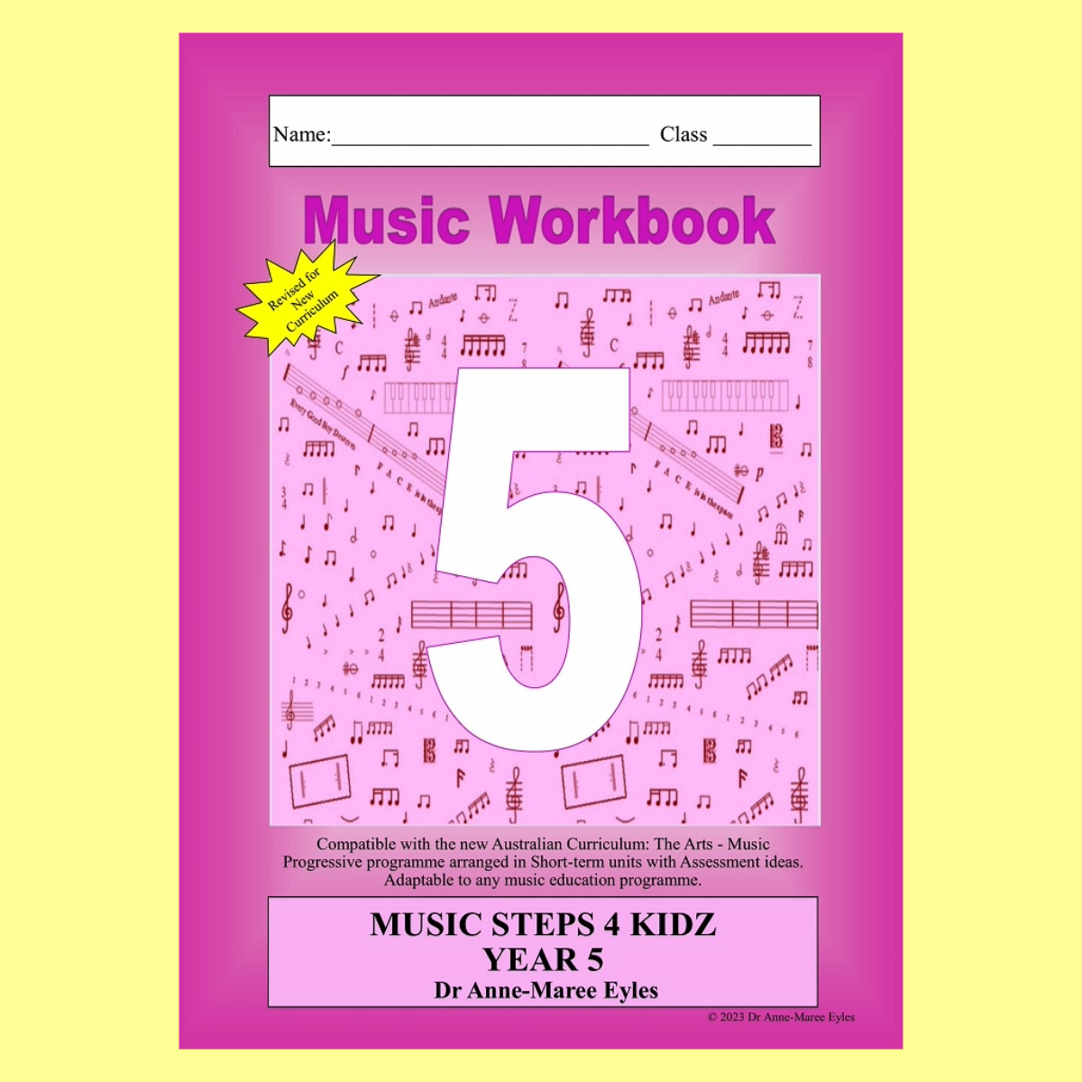 Music Stepz 4 Kidz - Year 5 Student Music Workbook (NEW) 20 Pack Classroom Bundle