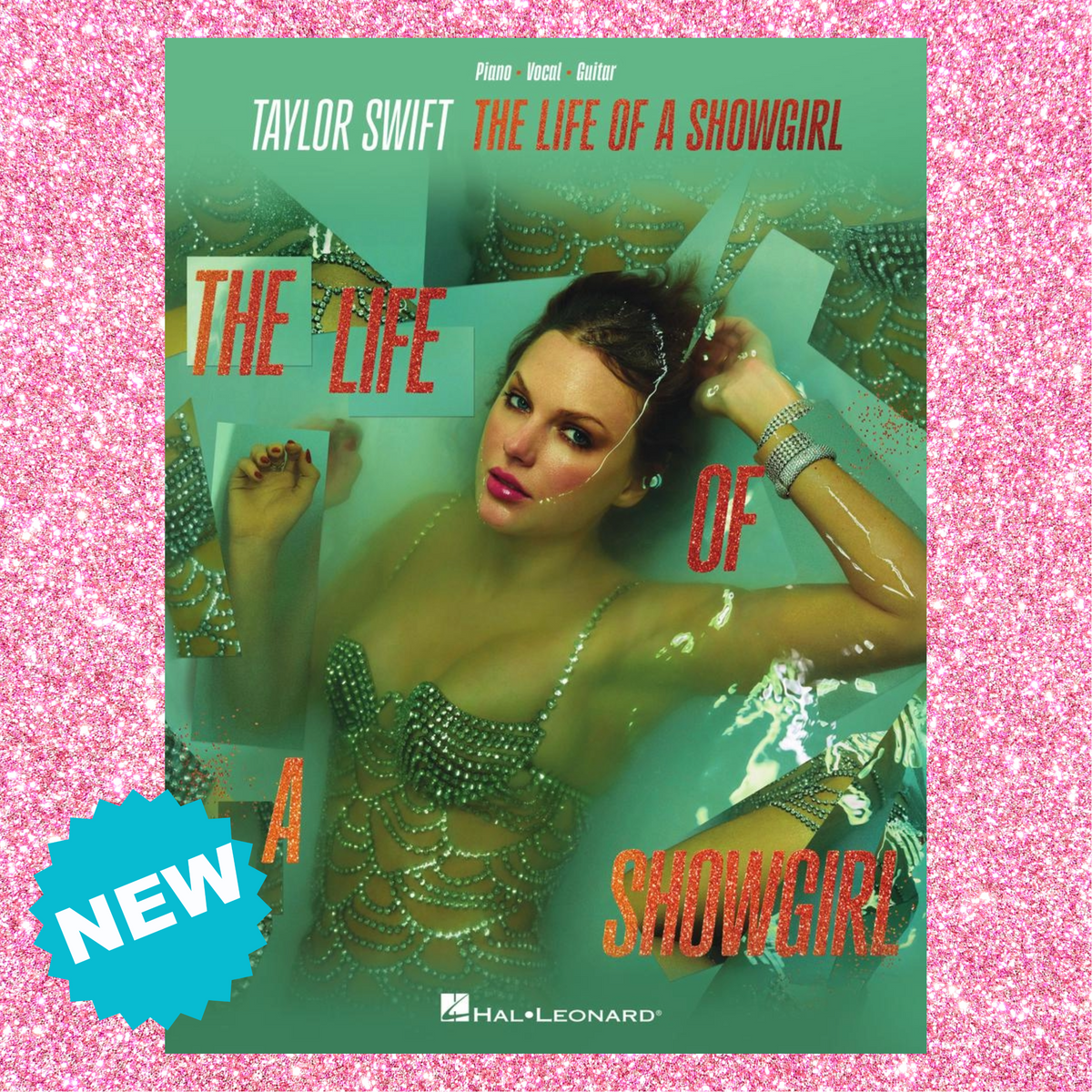 Taylor Swift - The Life of a Showgirl Piano/Vocal/Guitar Songbook - New Release