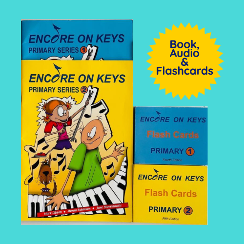 Encore On Keys - Primary Series Level 1 With Book/Ola/Flash Cards Piano & Keyboard