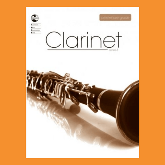 Ameb Clarinet Series 3 - Preliminary Book Woodwind