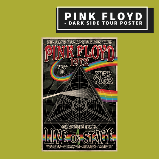 Pink Floyd - Dark Side Tour - Poster