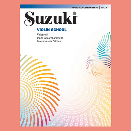Suzuki Violin School - Volume 5 Piano Accompaniment Book