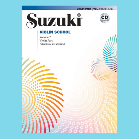 Suzuki Violin School - Volume 7 Violin Part Book/Cd