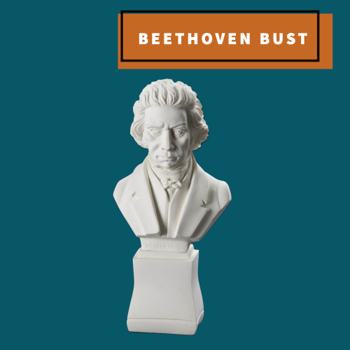Beethoven 7 Inch Composer Bust Giftware