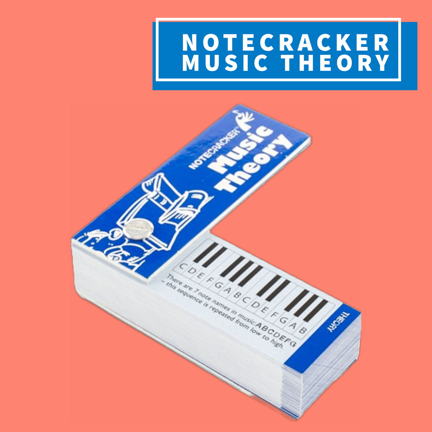 Notecracker Music Theory - 70 Learning Cards