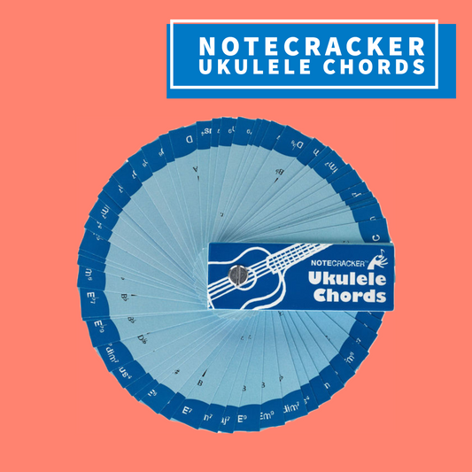 Notecracker Ukulele Chords - 70 Fun Learning Cards