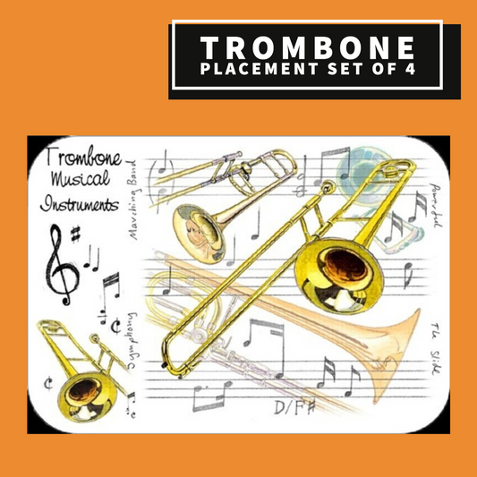 Placemats- Trombone Design Giftware