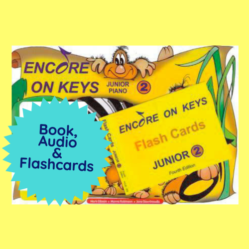 Encore On Keys - Junior Series Level 2 With Book/Audio/Flash Cards Piano & Keyboard