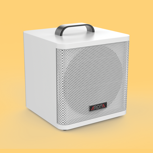 Aroma AG40A Rechargeable Acoustic Guitar Amplifier - White