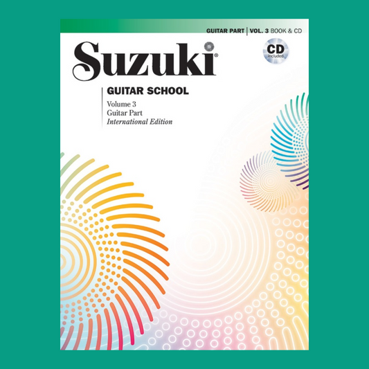 Suzuki Guitar School - Volume 3 Guitar Part Book/Cd