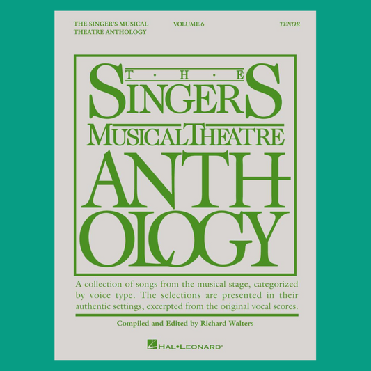 The Singers Musical Theatre Anthology - Volume 6 For Tenors Book Songbooks