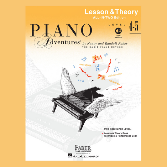 Piano Adventures: All In Two -Level 4-5 Lesson & Theory Book Keyboard