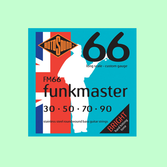 Rotosound FM66 Funkmaster Bass Strings - 30-90