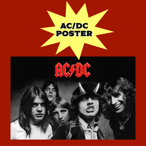 Ac/Dc - Highway To Hell Wall Poster Giftware