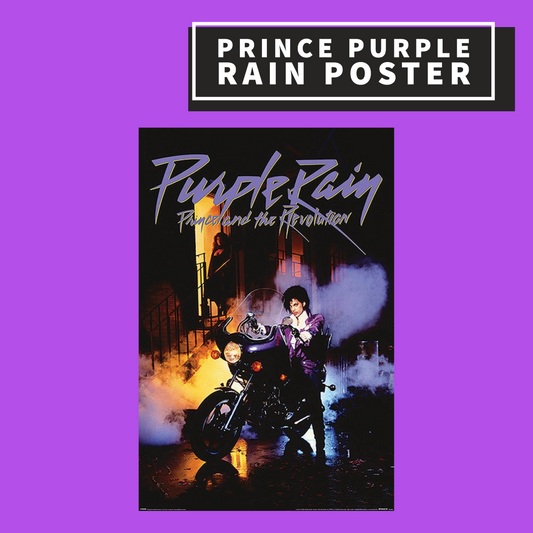 Prince - Purple Rain Wall Poster Giftware