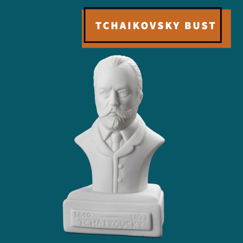 Tchaikovsky 5 Inch Composer Bust Giftware