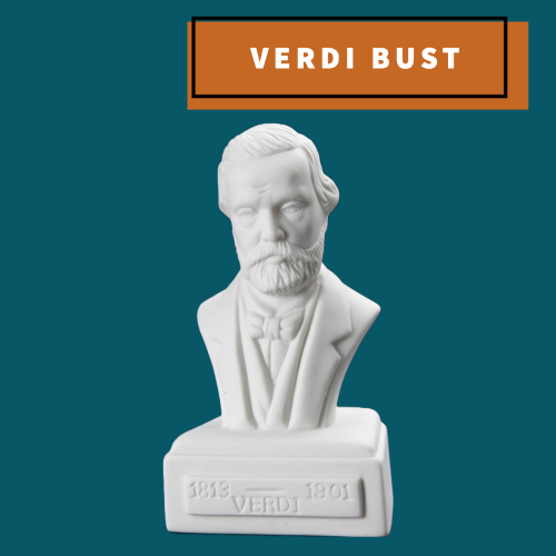 Verdi 5 Inch Composer Bust