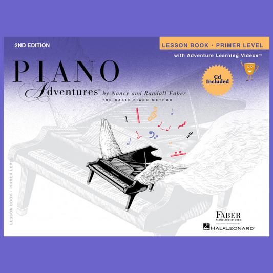 Piano Adventures: Lesson Primer Book/Cd (2nd Edition)