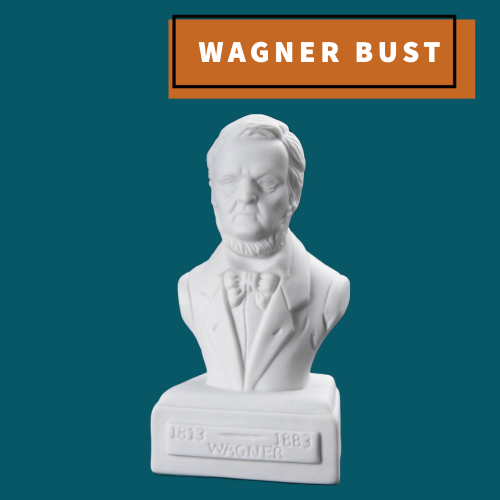 Wagner 5 Inch Composer Bust Giftware