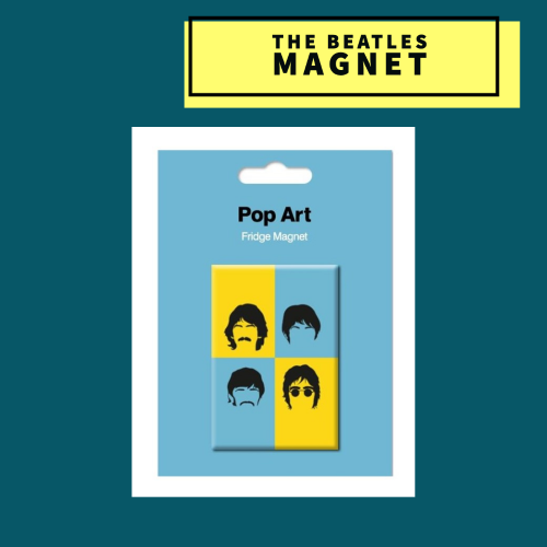 Beatles Pop Art Fridge Magnet Giftware