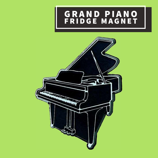 Grand Piano Fridge Magnet Giftware